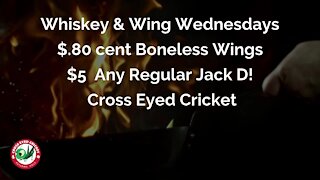 Whiskey & Wing Wednesdays