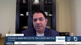 Chula Vista city councilman reflects on COVID-19 battle