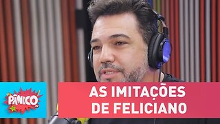 As imitações de Feliciano fizeram até a Amanda rir!