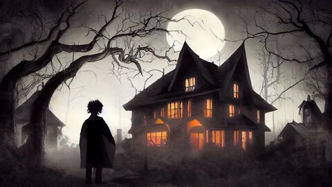 Scary Halloween Music - Spooky Nightgloom Town ★725 | Creepy, Dark
