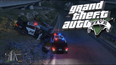 GTA 5 Police Pursuit Driving Police car Ultimate Simulator crazy chase #3