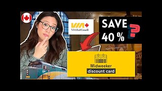 6 things to know about the Via Rail MIDWEEKER Discount Card