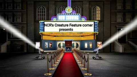 NCR's Creature Feature corner Dracula/Frankenstein