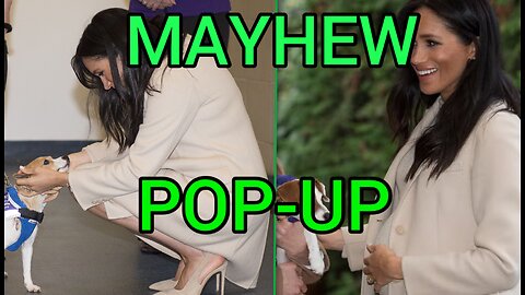 SURPRISE!! Meghan Markle POPS UP at Mayhew