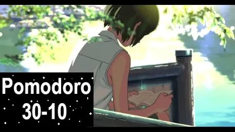 🍅Timer Pomodoro 30x10 Para Leitura | Piano Relaxing 🎹