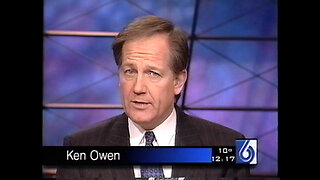 December 25, 2000 - WRTV Indianapolis Late Newscast (Final One for Anchor Ken Owen)