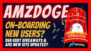 AMZDoge $100 USDT in Giveaways 🚀 New Site Updates & AMZ Rocking Times Square❓