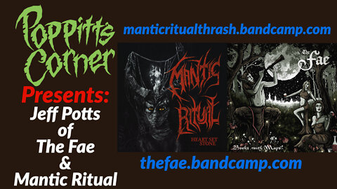 Poppitt's Corner Presents: Jeff Potts of Mantic Ritual and The Fae