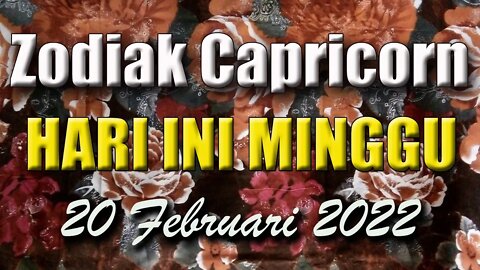 Ramalan Zodiak Capricorn Hari Ini Minggu 20 Februari 2022 Asmara Karir Usaha Bisnis Kamu!
