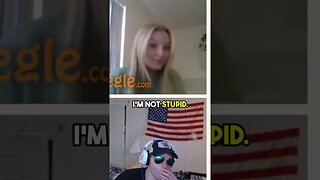 Omegle Wifey has Low IQ