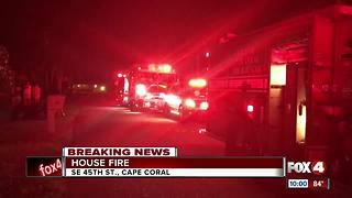 Cape Coral House Fire