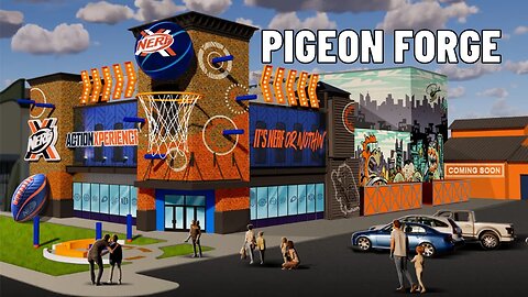 NERF Action-Xperience Pigeon Forge Coming Fall 2024 | NEW Tennessee Attraction