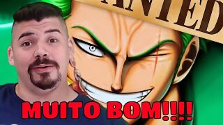 REACT SANTORYUU Roronoa Zoro (One Piece) BLAZE 15 - MELHOR DO MUNDO