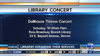 Denver branch library holding concert