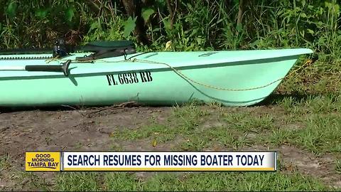 Search underway for possible missing boater in Thonotosassa