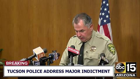 Sheriff Mark Napier addresses indictment in Celis, Gonzales deaths