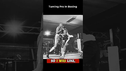 Turning Pro In Boxing #short #shorts #boxing #fight #ko #fyp #foryou #podcast #southafrica