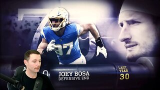 Rugby Player Reacts to JOEY BOSA (DE, Chargers) #70 The Top 100 NFL Players of 2023