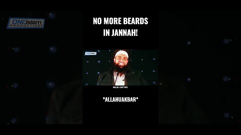 NO MORE BEARDS IN JANNAH! - Mohamed Hoblos