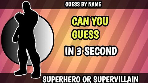 Best Top supervillan quiz 2023 | Guess the name challenge | Episode #35 #shorts #puzzles