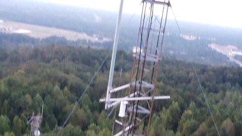 DRONE Flyover of " The Montgomery Amateur Radio Clubs " Amateur/Radio W4AP Tower ( Over 1,170 ft )