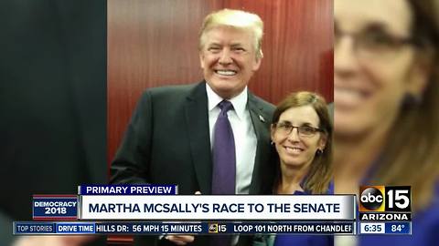 Martha McSally discusses Senate race