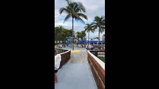 Livestream Clip From Downtown Fort Myers Beach Walk Part 5