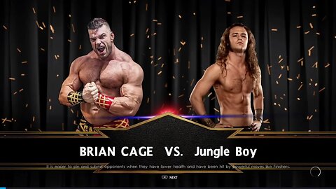 AEW Dynamite Brian Cage vs “Jungle Boy” Jack Perry
