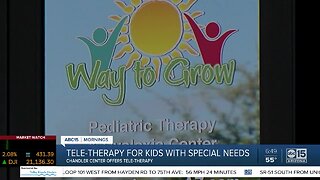 Tele-therapy for kids with special needs