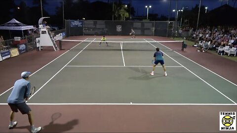 #3 Wang/Beran vs. #6 Pampulov/Tribler SF HIGHLIGHTS - Kailua Men's Night Doubles 2022