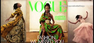 Amanda Gorman featured on cover of Vogue