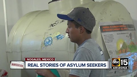 Hear from an asylum seeker hoping to enter the US