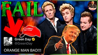 Green Day Go Full WOKE on NYE By Bashing Trump! Very Original!