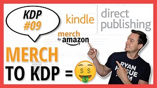 KDP 09: Convert Amazon Merch Designs to KDP Book Covers (EASILY!)