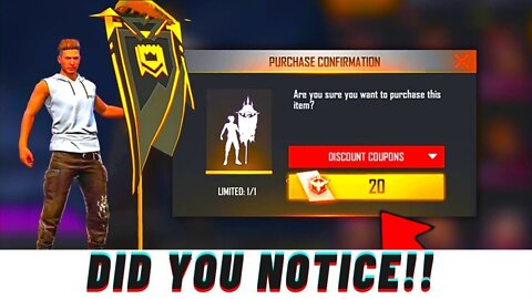 BIG CHANGE AFTER UPDATE ONLY 0.001% PLAYERS KNOW ABOUT THIS @Free Fire India Official