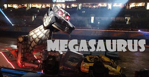 Megasaurus - Hot Wheels Monster Truck Glow Party 2024