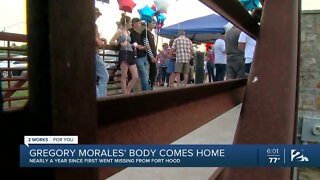 Soldiers Body Returns Home