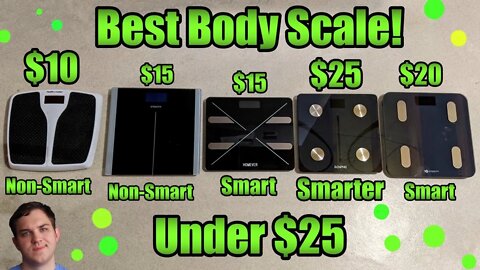 Best Smart Body Scales Under $25 Buyers Guide!