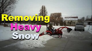 No. 862 – Removing Snow With The Tractor