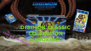 Digimon Classic Collection Unboxing and Review!