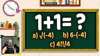 QUAL O VALOR DE 1+1 ? MATEMATICA BÁSICA