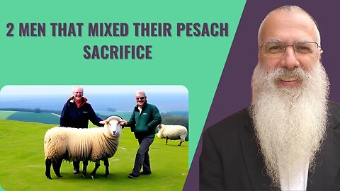 Mishna Pesachim Chapter 9 Mishnah 11. 2 men that mixed their Pesach sacrifice