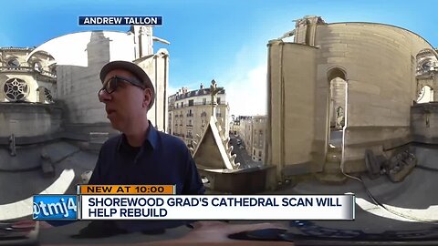 Shorewood graduate's scans will help rebuild Notre Dame Cathedral