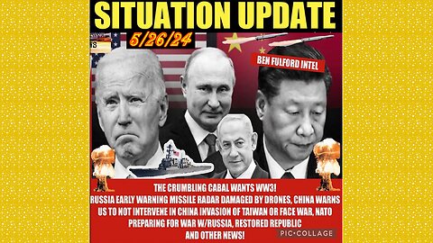 SG Anon. Juan O Savin ~ Situation Update 5/26/24 ~ Restored Republic > Judy Byington- Q+ White Hats