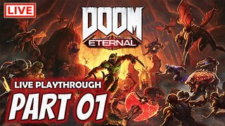 🔴LIVE - Doom Eternal - Is This The Most Hardcore Game In Existence?!?