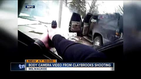 Body camera footage shows aftermath of law enforcement shooting Jermaine Claybrooks