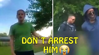 Cops Arrest Black Man For THREATENING HIM With Knife, WHITE GUILT ACTIVATES