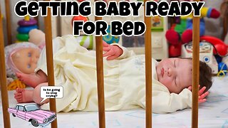 CRYING Baby Goes for a CAR RIDE| NIGHT ROUTINE for Newborn Baby| nlovewithreborns2011