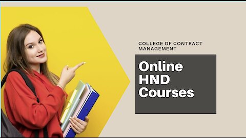 Online HND Courses in UK