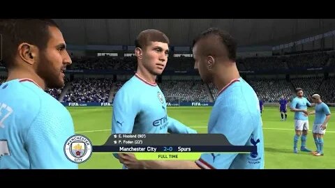 Manchester City VS Tottenham (FIFA 16 GAMEPLAY ) - JAMUS GAMING